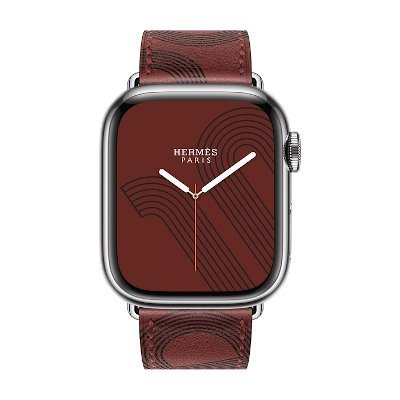 Apple Watch Hermes Series 7 Stainless Steel Case GPS 45mm