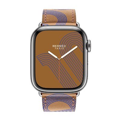Apple Watch Hermes Series 7 Stainless Steel Case GPS 45mm