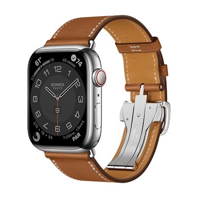 Apple Watch Hermes Series 7 Stainless Steel Case GPS + Cellular 41mm