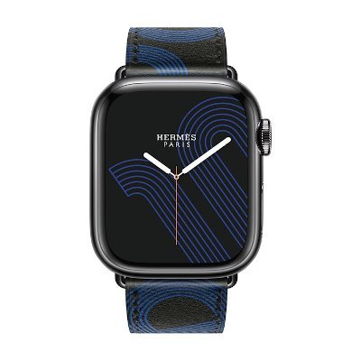 Apple Watch Hermes Series 7 Stainless Steel Case GPS + Cellular 45mm