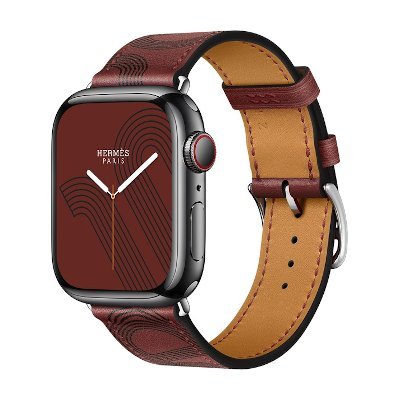 Apple Watch Hermes Series 7 Stainless Steel Case GPS + Cellular 45mm
