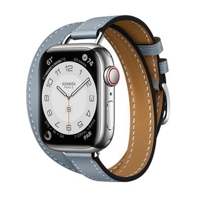Apple Watch Hermes Series 7 Stainless Steel Case GPS + Cellular 45mm