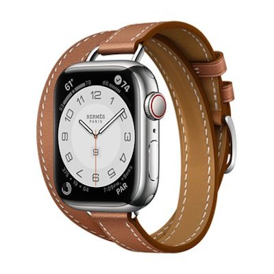 Apple Watch Hermes Series 7 Stainless Steel Case GPS + Cellular 45mm