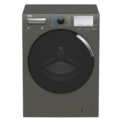 Beko เครื่องซักอบผ้าฝาหน้า ขนาดซัก 9 กก. อบ 5 กก. รุ่น HTV9746XMG