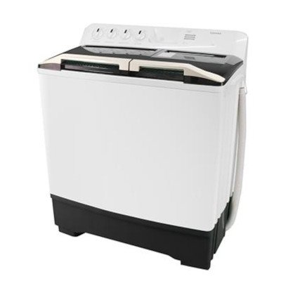 Toshiba เครื่องซักผ้าฝาบน 2 ถัง ขนาดซัก 15 กก. ปั่น 9 กก. รุ่น VH-J160WT