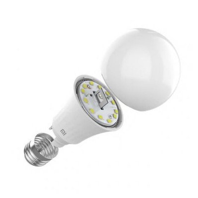 Xiaomi Mi Smart LED Bulb (Cool White) หลอดไฟอัจฉริยะ LED แสงสีขาวนวล ควบคุมผ่านแอพ