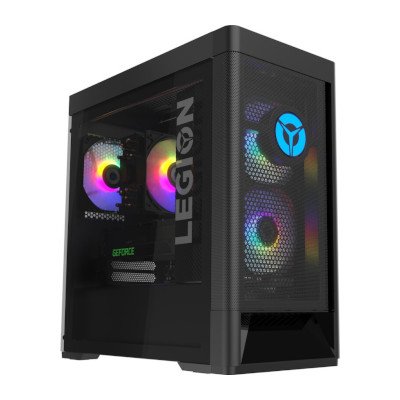 Lenovo Legion Tower 5 AMD Ryzen 5 5600G 16GB UDIMM ARMOR DDR4 3200MHz 512GB M.2 2280 SSD Desktop PC 90RC00M4TA
