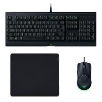 Razer ชุดคีย์บอร์ดเมาส์ Level Up Bundle Cynosa Lite + Viper Mini + Gigantus V2