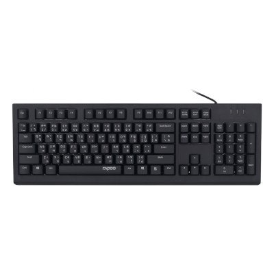 Rapoo Wired Optical Mouse & Keyboard Combo ชุดคีย์บอร์ดเมาส์ รุ่น X120 Pro