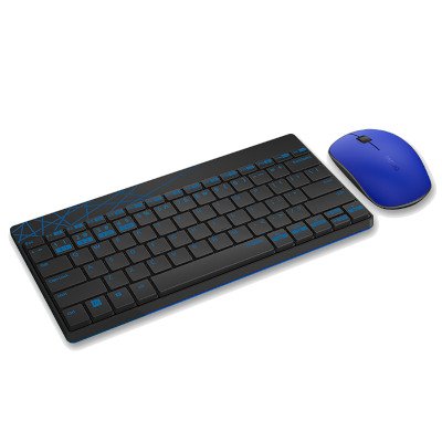 Rapoo ชุดเมาส์และคีย์บอร์ดไร้สาย Bluetooth Wireless Mouse & Keyboard รุ่น 8000M