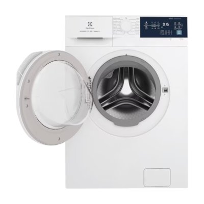 Electrolux เครื่องซักอบผ้าฝาหน้า ซัก 8 กก. อบ 5 กก. รุ่น EWW8024E3WB