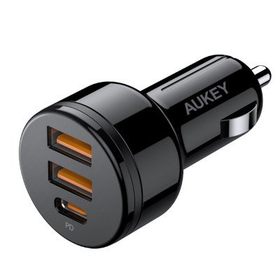 Aukey PowerAuto 36W Power Delivery Car Charger ที่ชาร์จเร็วในรถยนต์ รุ่น CC-Y16