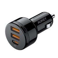ราคา Aukey PowerAuto 36W Power Delivery Car Charger ที่ชาร์จเร็วในรถยนต์ รุ่น CC-Y16
