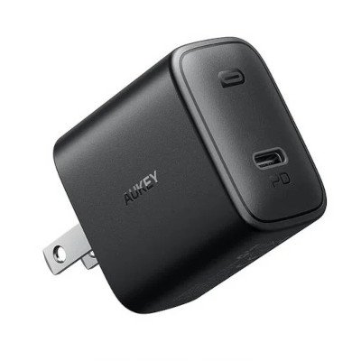 Aukey หัวปลั๊กชาร์จเร็ว Swift Power Delivery Adapter For iPhone 12 PD 20W รุ่น PA-F1S