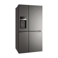 Electrolux ตู้เย็น 4 ประตู Multi-doors ขนาด 21.6 คิว รุ่น EQE6879A-B