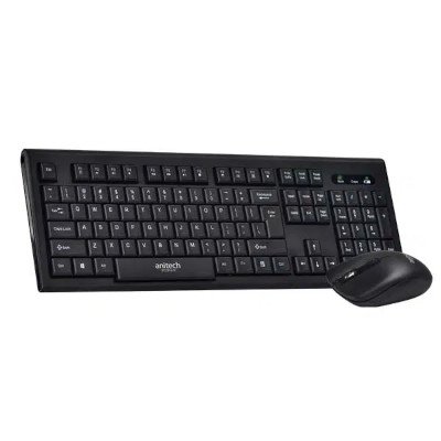 Anitech Wireless Mouse + Keyboard ชุดคีย์บอร์ดและเมาส์ไร้สาย รุ่น PA804