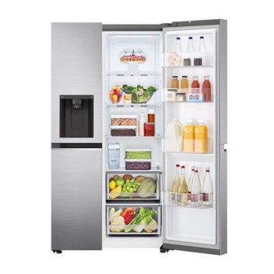 LG ตู้เย็น 2 ประตู Side By Side ขนาด 22.4 คิว รุ่น GC-L257SLNL