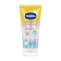 ราคา Vaseline Healthy Bright Daily Sun Refreshing Serum SPF50+ PA++++ 170ml (วาสลีน เฮลธี ไบรท์ เดลี่ ซัน รีเฟรชชิ่ง เซรั่ม SPF50+ PA++++ 170 มล.)