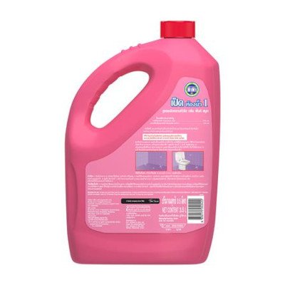 เป็ด ห้องน้ำ 1 น้ำยาทำความสะอาดห้องน้ำ กลิ่นพิ้งค์ สมูท 3500 มล. (Duck Bathroom Cleaner 1 Pink Smooth 3500ml)