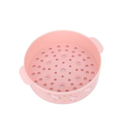 Kashiwa x Hello Kitty หม้อสุกี้อเนกประสงค์พร้อมซึ้งนึ่ง ลายฮัลโหลคิตตี้ 1.5 ลิตร รุ่น KW-109