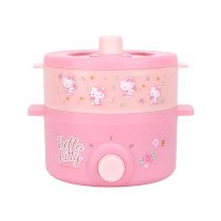 ราคา Kashiwa x Hello Kitty หม้อสุกี้อเนกประสงค์พร้อมซึ้งนึ่ง ลายฮัลโหลคิตตี้ 1.5 ลิตร รุ่น KW-109