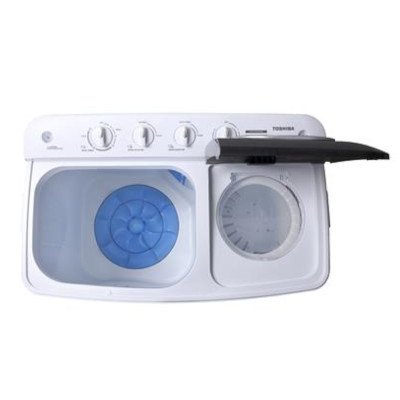 TOSHIBA โตชิบา เครื่องซักผ้า 2 ถัง ความจุ 16 กก. รุ่น VH-L170MT