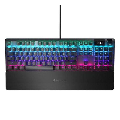 SteelSeries Hybrid Mechanical Gaming Keyboard คีย์บอร์ดเกมมิ่ง รุ่น Apex 5