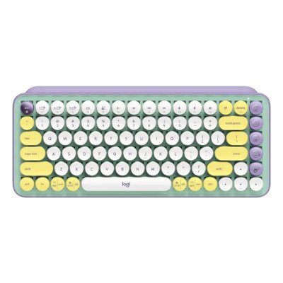 Logitech Wireless Mechanical Emoji Keyboard คีย์บอร์ดไร้สาย รุ่น POP KEYS