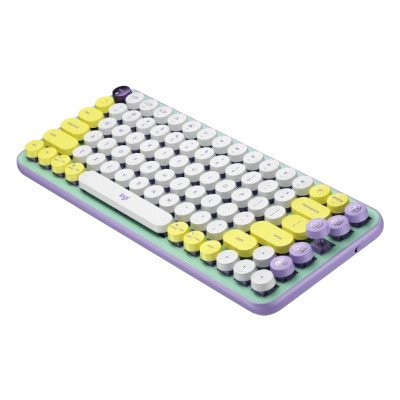 Logitech Wireless Mechanical Emoji Keyboard คีย์บอร์ดไร้สาย รุ่น POP KEYS