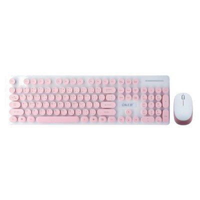 Oker Wireless Keyboard Mouse Combo Set เมาส์และคีย์บอร์ดไร้สาย รุ่น K520