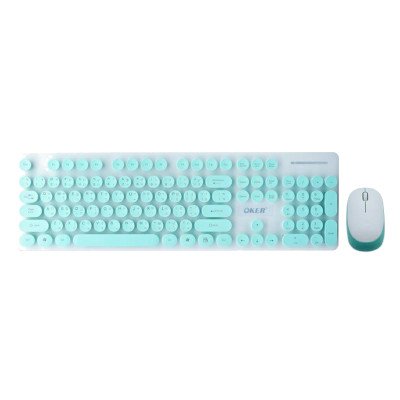 Oker Wireless Keyboard Mouse Combo Set เมาส์และคีย์บอร์ดไร้สาย รุ่น K520