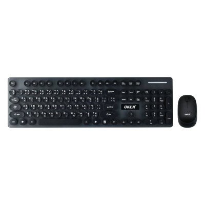 Oker Wireless Keyboard Mouse Combo Set เมาส์และคีย์บอร์ดไร้สาย รุ่น K520