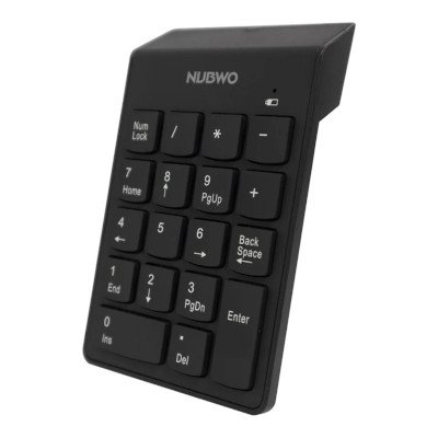 Nubwo Wireless Numeric Keypad คีย์บอร์ดตัวเลขไร้สาย รุ่น NKB-105