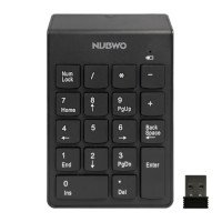 ราคา Nubwo Wireless Numeric Keypad คีย์บอร์ดตัวเลขไร้สาย รุ่น NKB-105
