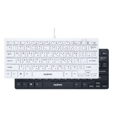 Nubwo Portable USB Keyboard คีย์บอร์ดพกพา รุ่น MERCURY NK-35