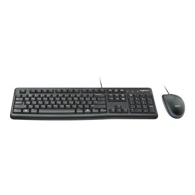 Logitech USB Keyboard and Mouse Combo คีย์บอร์ดและเมาส์ รุ่น MK120