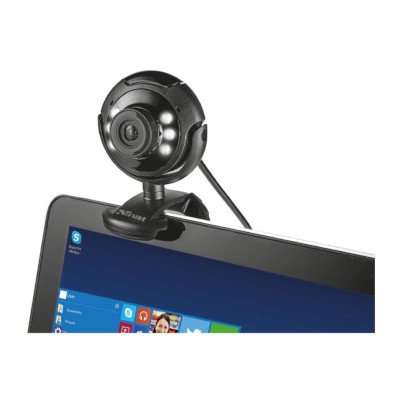 Trust SPOTLIGHT PRO Webcam With LED Lights กล้องเว็บแคม