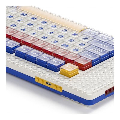 Melgeek Wireless Mechanical Keyboard คีย์บอร์ดไร้สาย รุ่น Pixel