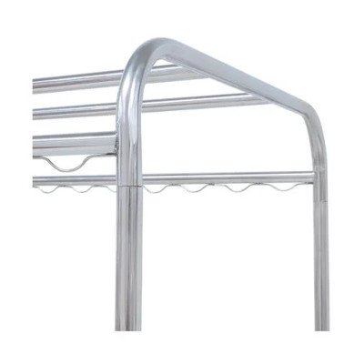 PLIM ราวตากผ้าสเตนเลสมีล้อล็อกได้ 8 เส้น 156 ซม.