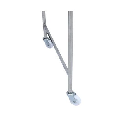 PLIM ราวตากผ้าสเตนเลสมีล้อล็อกได้ 8 เส้น 156 ซม.