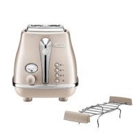 ราคา DELONGHI เครื่องปิ้งขนมปัง รุ่น CTOT2103.BG