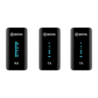 Boya 2.4GHz Wireless Microphone ไมโครโฟนไร้สาย รุ่น BY-XM6 S2