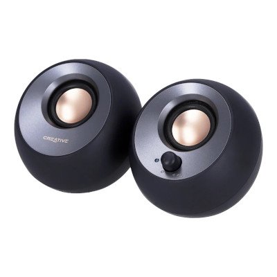 Creative Minimalistic 2.0 USB Powered Desktop Speakers ลำโพง รุ่น Pebble V2