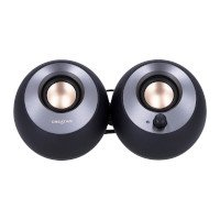 ราคา Creative Minimalistic 2.0 USB Powered Desktop Speakers ลำโพง รุ่น Pebble V2
