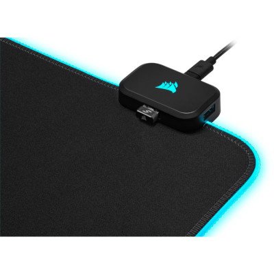 Corsair RGB Extended Mouse Pad แผ่นรองเมาส์ รุ่น MM700