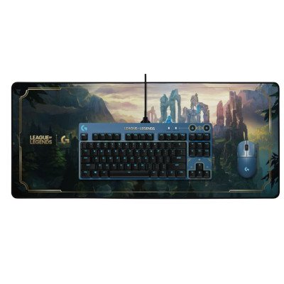 Logitech Gaming Mouse Pad แผ่นรองเมาส์ รุ่น G840 XL League Of Legends Edition