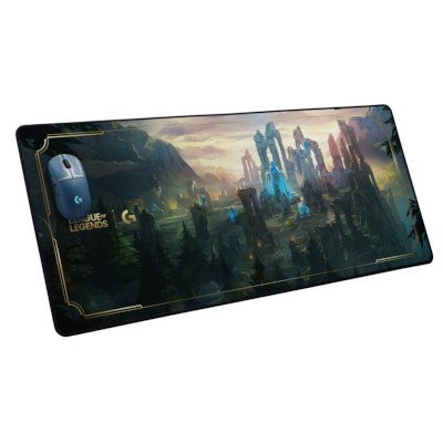 Logitech Gaming Mouse Pad แผ่นรองเมาส์ รุ่น G840 XL League Of Legends Edition