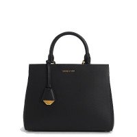 ราคา Charles & Keith Classic Structured Handbag กระเป๋าถือ