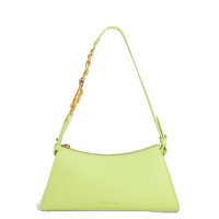 ราคา Charles & Keith Metallic-Accent Strap Trapeze Bag กระเป๋าสะพายไหล่