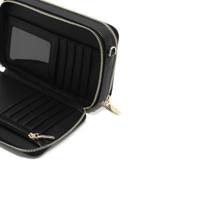 Charles & Keith Quilted Boxy Long Wallet กระเป๋าสตางค์